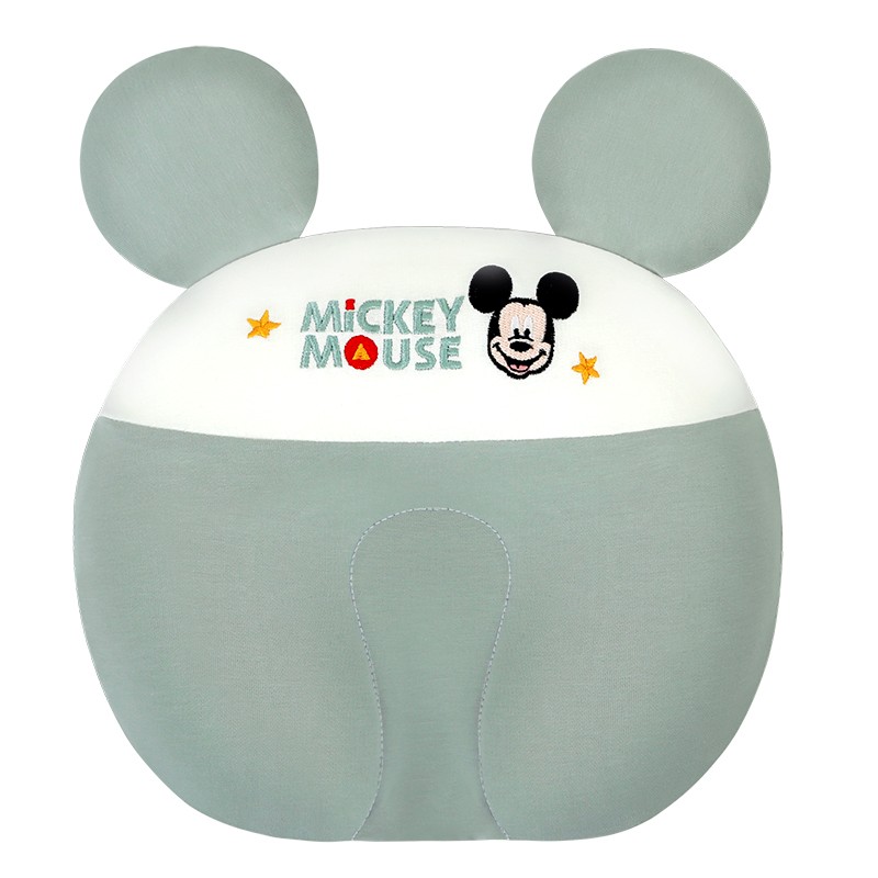 迪士尼(Disney)母婴 婴儿定型枕儿 新生宝宝0-1岁透气幼儿枕头四季通用3个月简雅温馨蓝20822026