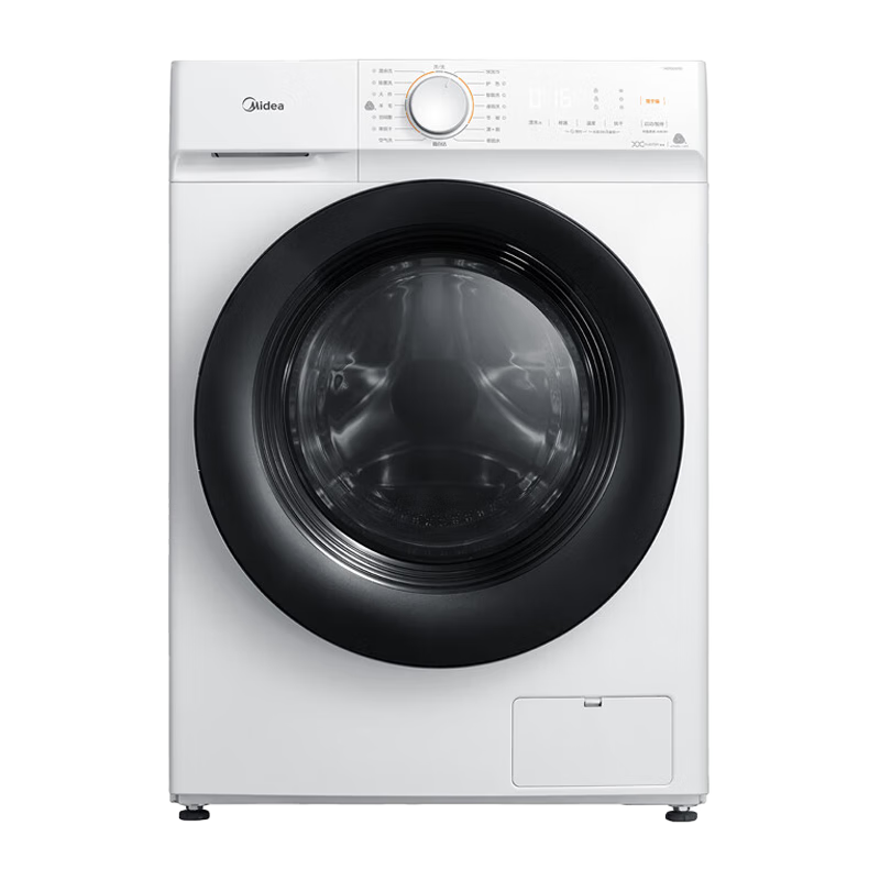 美的（Midea）洗衣机洗烘一体10公斤全自动滚筒洗衣机除螨除菌家用一级变频静音大容量空气洗一级能效 巴氏除菌健康柔烘 MD100V11D