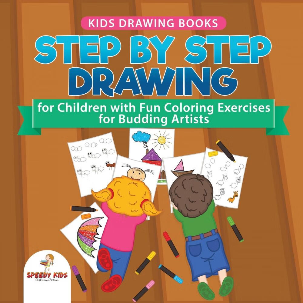 【预售 按需印刷】kids drawing books.