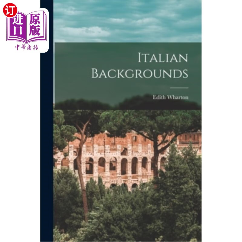 海外直订italian backgrounds 意大利的背景