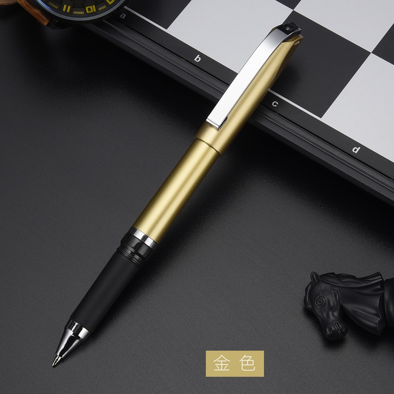5mm笔走珠笔定做logo 金色