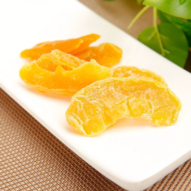 味滋源每日坚果干果炒货干货 休闲零食 宅家磨牙小点心 黄桃干45g/袋 3袋