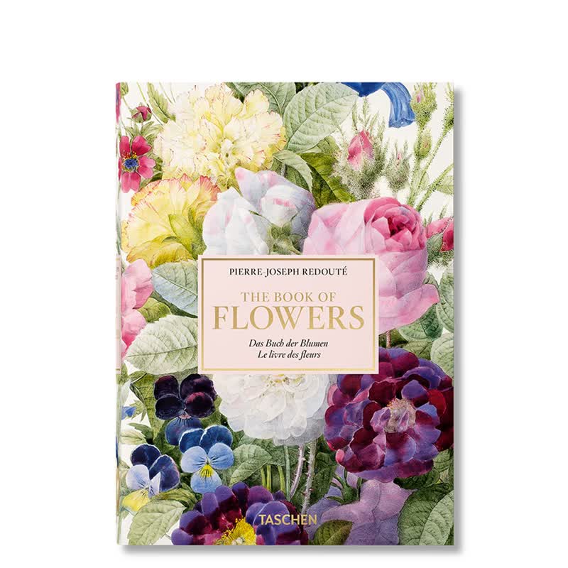 【现货】Redouté.Book of Flowers【40周年纪念版】雷杜德.花之书 英文原版艺术图书
