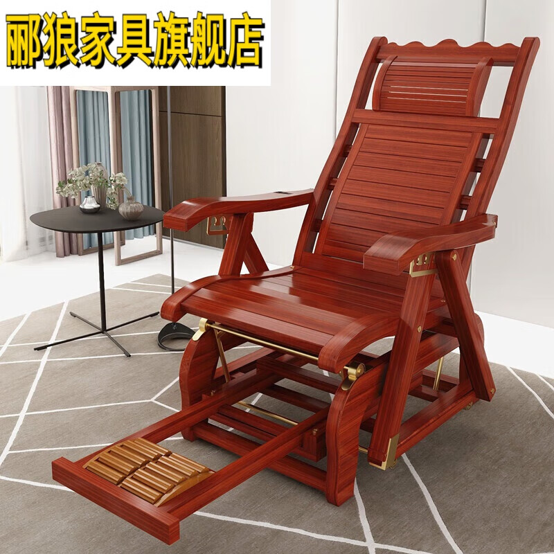 实木三角加固摇椅不带垫