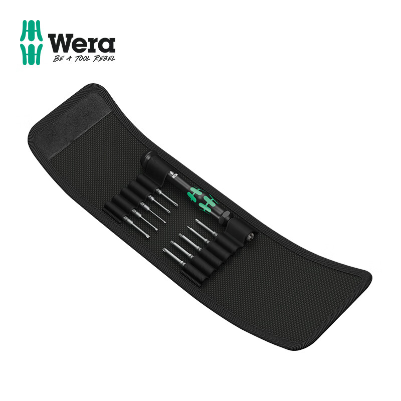 维拉wera五金手机钟表维修工具精密螺丝刀11件套十字一字 精密螺丝刀