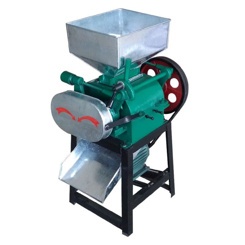 忠驰忠驰玉米小麦压扁机五谷杂粮碎粒机压油专用挤扁机小型酿酒用 12