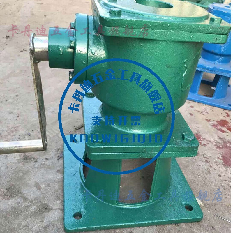 启闭机闸门一体侧摇手轮手电两用螺杆式铸铁摇把可定制各型号齐全 侧