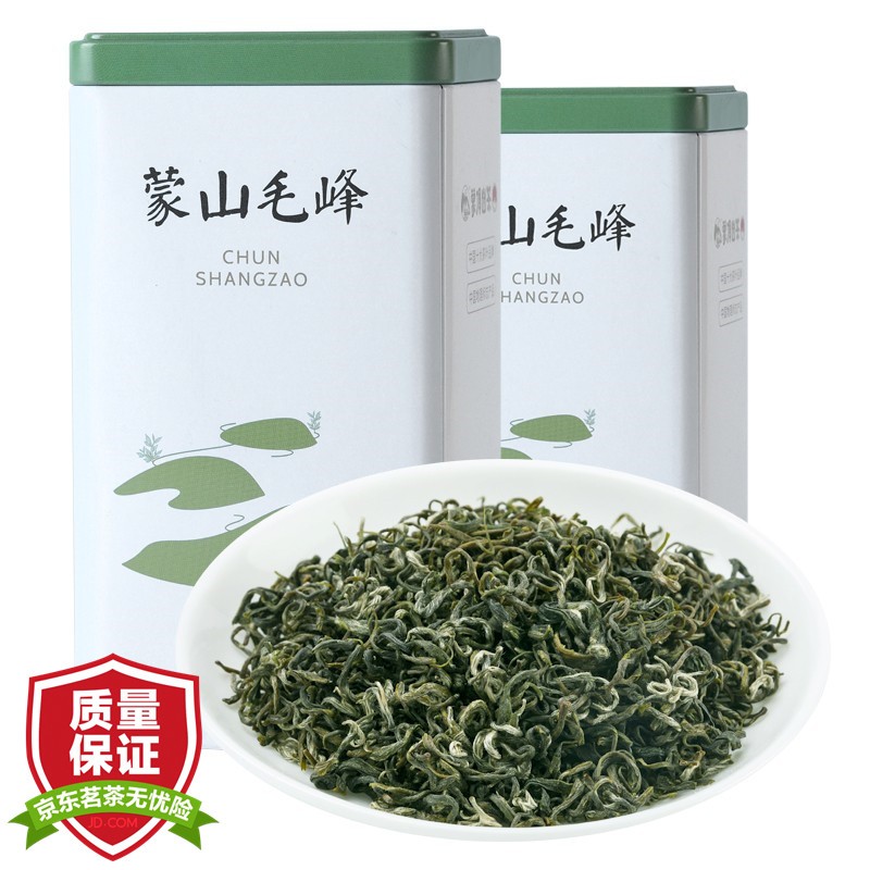 春上早特级明前毛峰茶叶 2025新茶绿茶春茶浓香型散装茗茶罐装250g