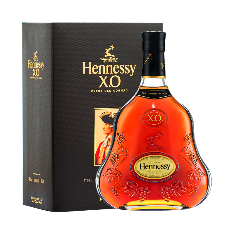 轩尼诗xo700ml(hennessy)干邑白兰地 法国原装进口洋酒 带盒 轩尼诗xo