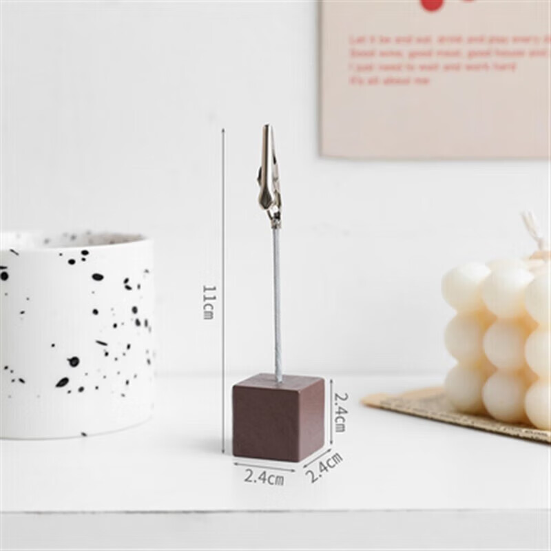 菜价菜牌商品标价签卡片标牌架面包烘焙店价格展示牌便签夹名片夹照片