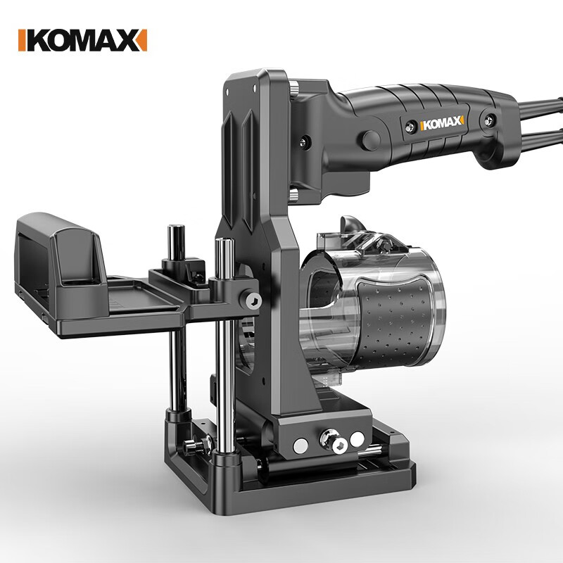 科麦斯木工修边机支架二合一连接件扣件隐形件开槽机模具木板开孔机木