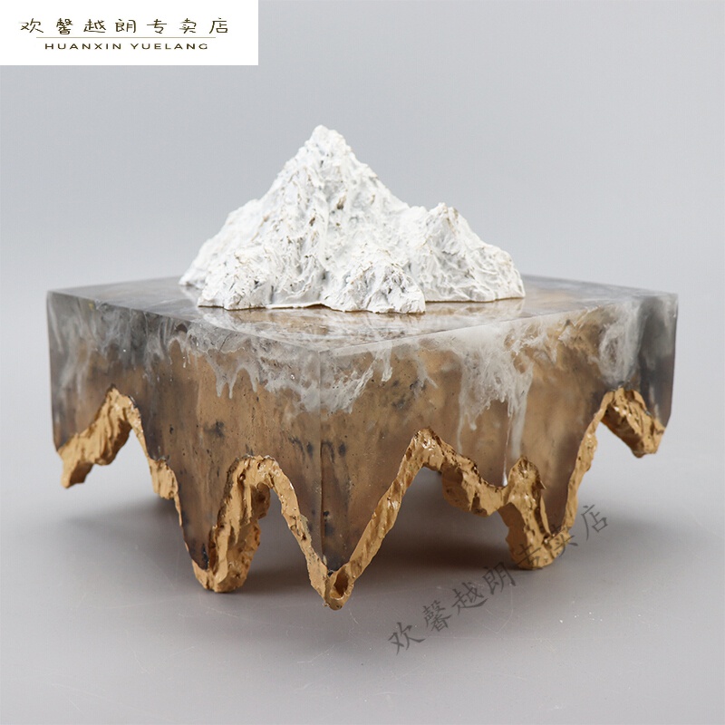 【轻奢高端】枯山水 现代新中式轻奢家居摆件假山雕塑艺术品办公室