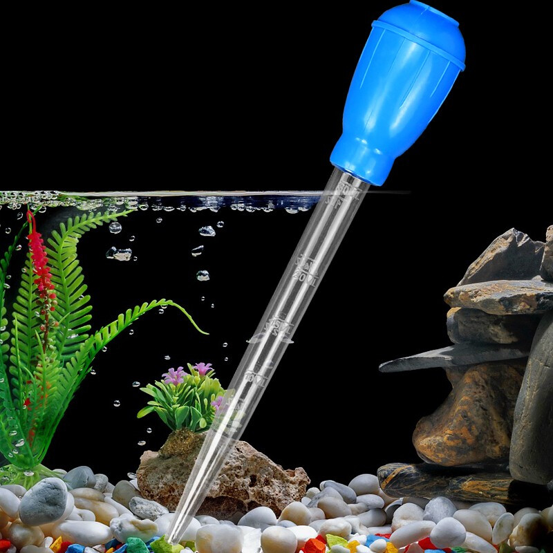 三,憨憨乐园小鱼缸换水器可吸水30ml网友对比评测