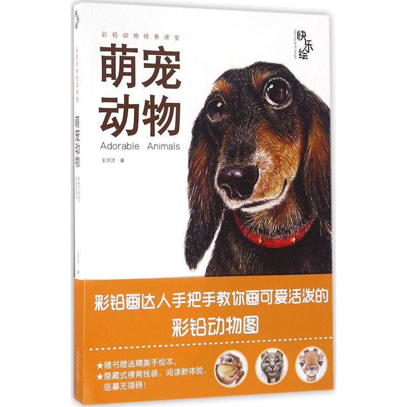 快乐绘萌宠动物 王洋洋 作 书籍
