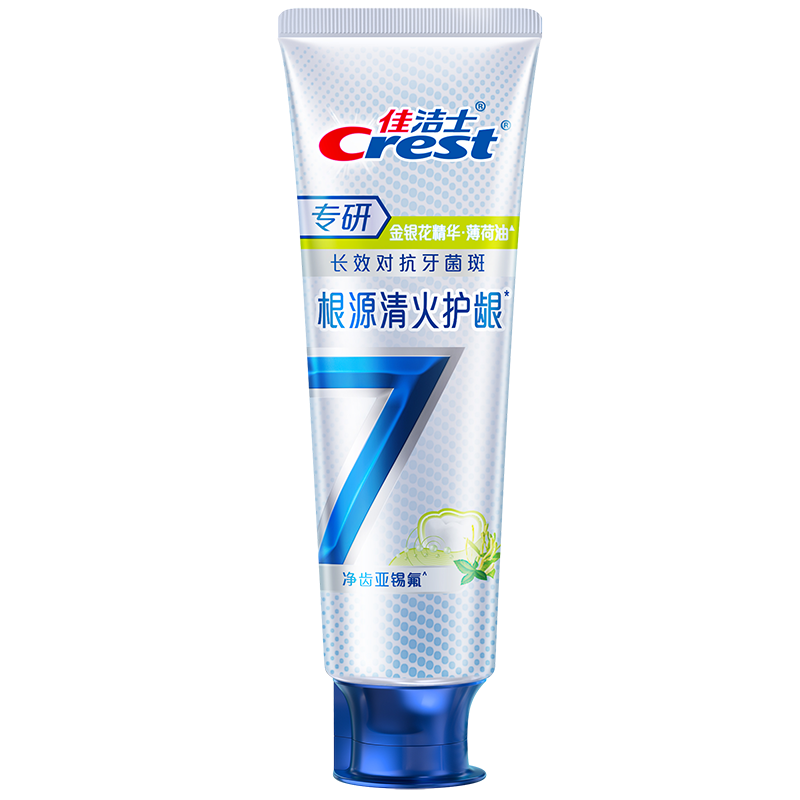 Crest 佳洁士 专研全优7效清火护龈牙膏 120g