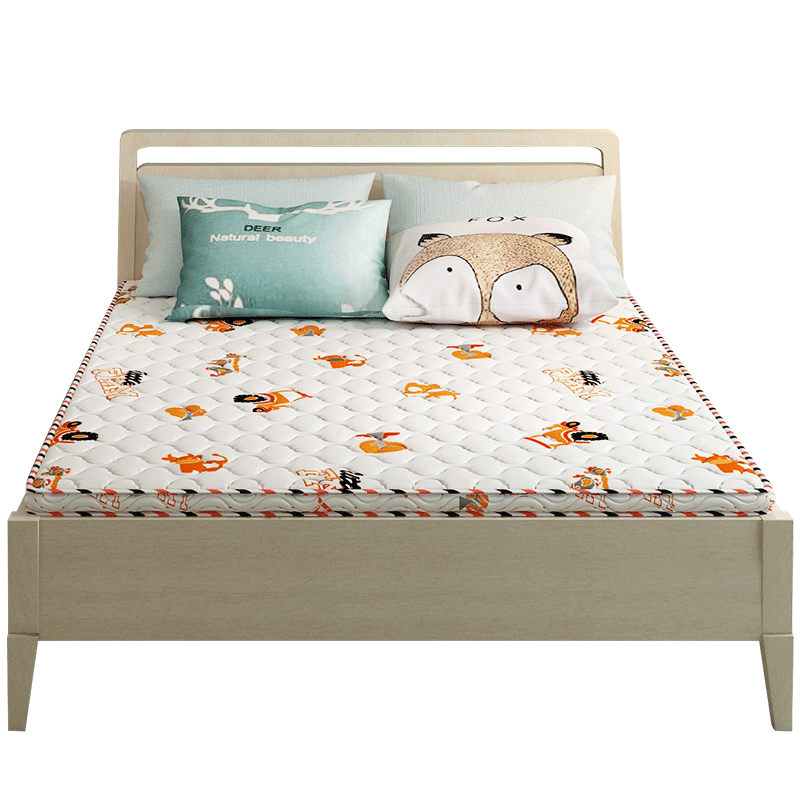 皖寶(Vanbo) 皖寶床墊 天然無膠椰棕進口乳膠硬棕墊高箱床軟硬兩用床墊 悅寶 棕+乳膠款(6cm) 1200*2000