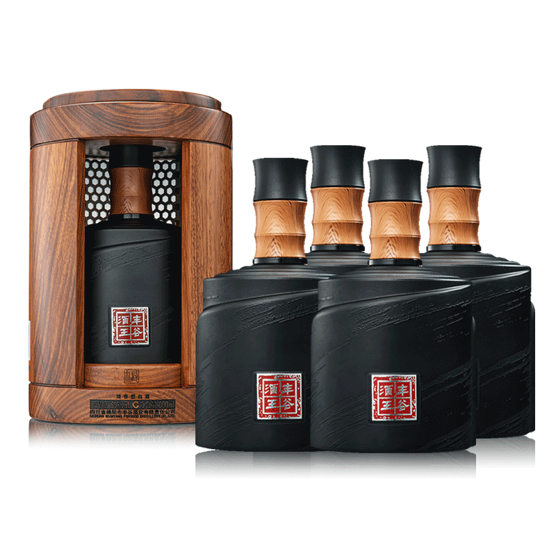 丰谷酒业丰谷酒王私藏 四川浓香型白酒 高端商务宴请用酒 60度 600ml*