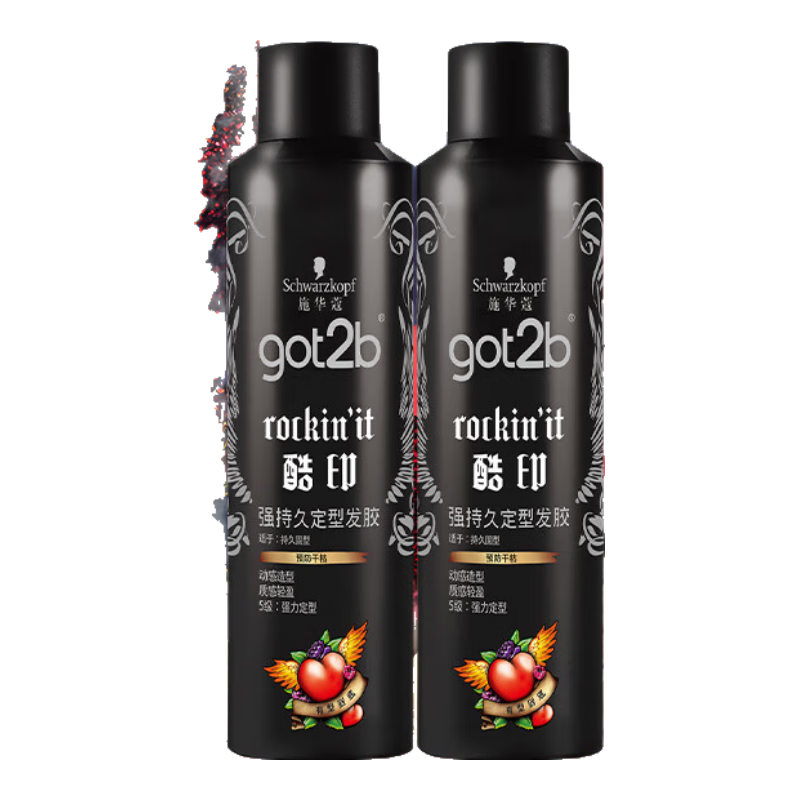 ʩ��ޢ��Schwarzkopf��got2b��ӡǿ�־ö��ͷ���250ml*2(���ͷ������������ɽ�)���ϰ�װ