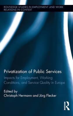 预订 privatization of public services: impacts for employment