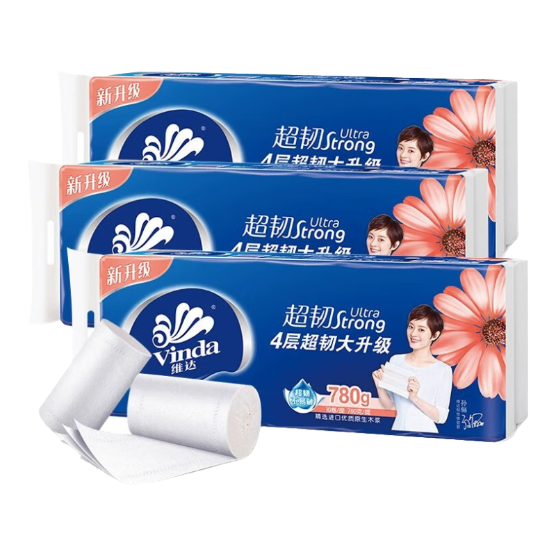 ά�vinda����ֽ ��о��ֽ����4��Ӻ�78������ֽ���ò�ֽ��ֽ��Ͳֽ����ֽ�� 4�� 78g*120��