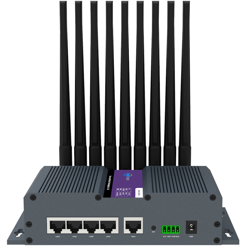 ZLWL 智聯(lián)物聯(lián)工業(yè)級5G//4G插卡apn無(wú)線(xiàn)路由器ZR9000雙卡單模全網(wǎng)通千兆網(wǎng)口串口透傳雙頻WiFi遠程運維 5G+WiFi版-高通