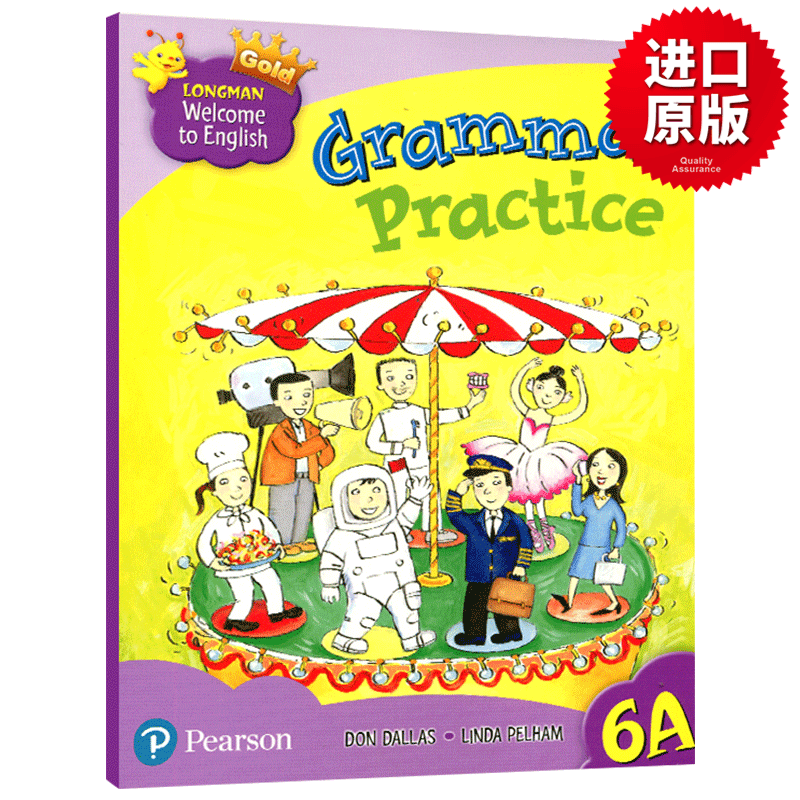 新版香港朗文小学英语教材 6年级上学期语法强化练习册 英文原版 Longman Welcome to