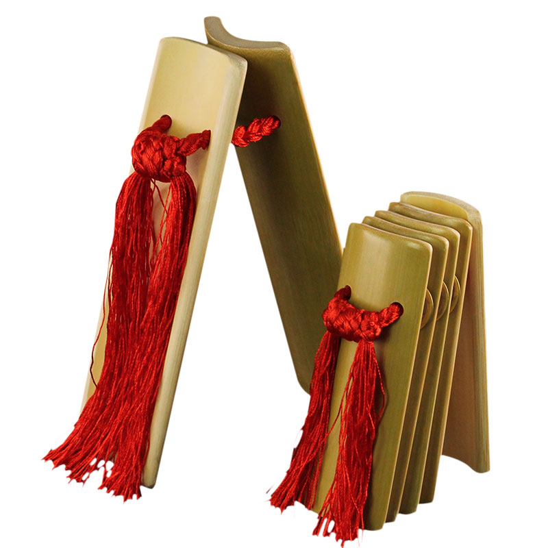 青歌 水煮快板竹板舞台演奏江西老竹儿童打小学生初学入门天津响板