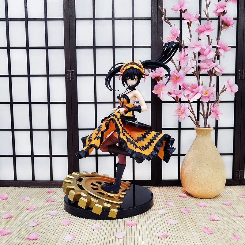 煌兮约会大作战手办 时崎狂三 和服四系乃 反转鸢一折纸手办 时光倒流