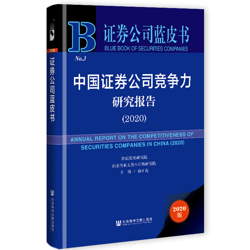 证券公司蓝皮书：中国证券公司竞争力研究报告（2020）