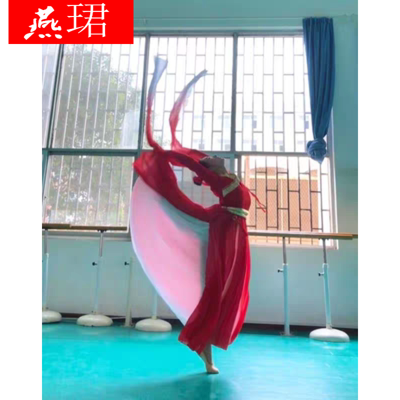 【高品质 好质量】燕珺 水袖舞蹈服惊鸿舞大鱼海棠甩袖服装女飘逸