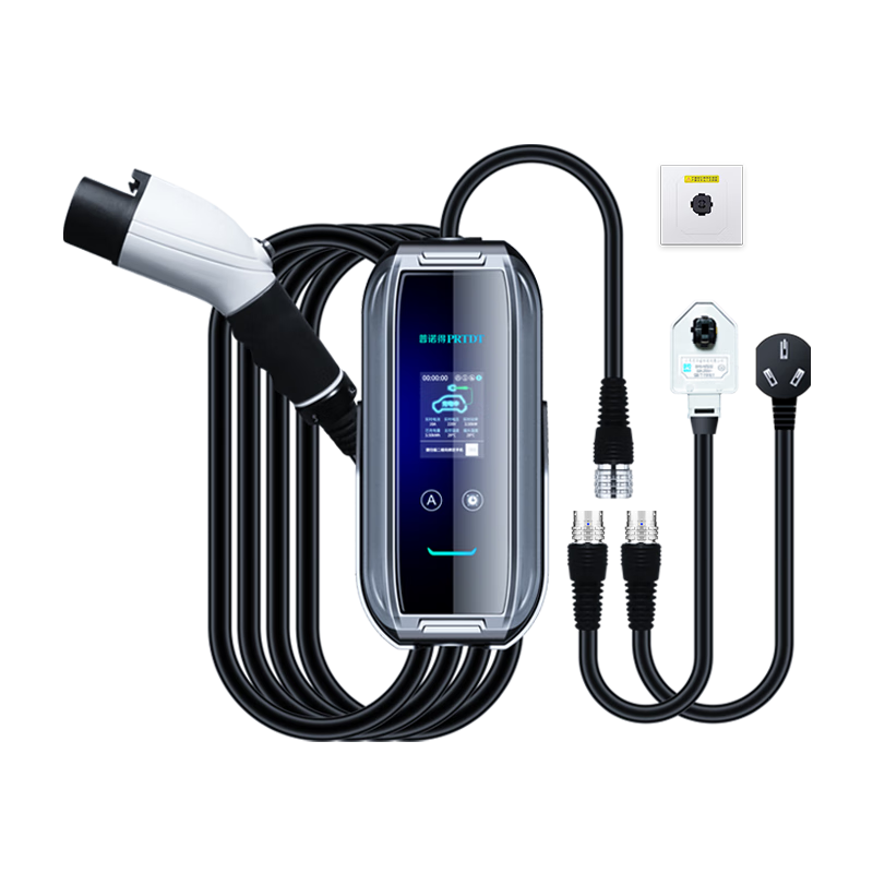 普諾得適配于特斯拉隨車充電器modely3x家用便攜式充電樁應(yīng)急旅行充電槍線 32A7KW/16A3.5KW隨心充 10米