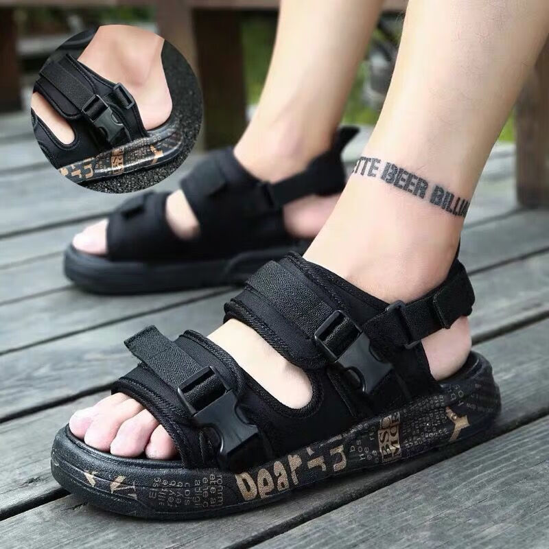 赏峰赏峰 大童凉鞋男9一15岁夏儿童凉鞋夏季软底学生男孩夏天运动凉鞋