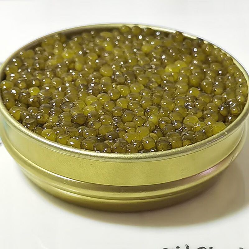 元族a 级15年达氏鳇鲟鱼子酱即食新鲜大鳇鱼籽寿司50克奶香大颗粒 15