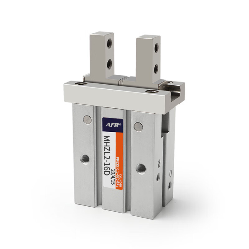 气动平行夹爪手指气缸机械手气爪mhzl2夹具mhz2-6d10d16d20d25s32