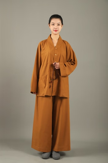 独孤伽罗出家人和尚的衣服僧服小褂短套和尚尼姑服短褂女套装居士服