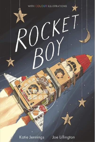 现货 真彩阅读系列 火箭男孩 英文原版 rocket boy 儿童英语初级桥梁