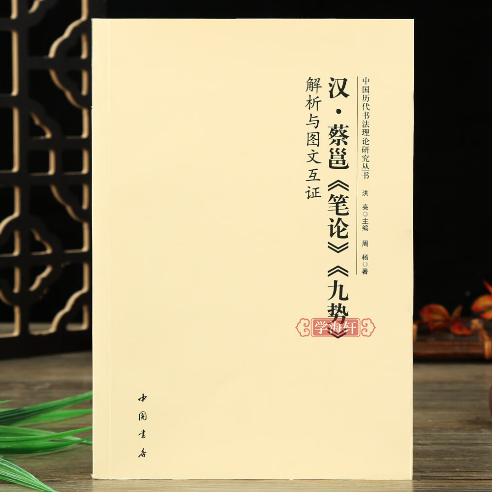 学海轩 汉蔡邕笔论九势解析与图文互证 中国历代研究丛书书籍洪亮编