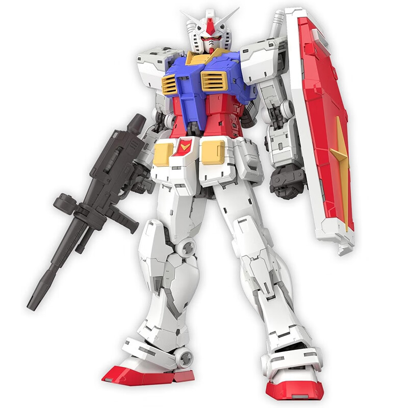 万代（BANDAI）【预定】 敢达拼装模型 RG 1/144 RX-78-2 元祖高达 Ver.2.0 【送支架】预约定金30，全款待定 发售时间2024年8月