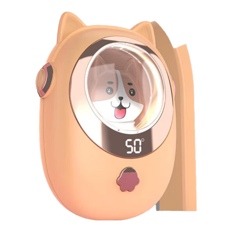 ?全网热销?暖手宝暖宝宝取暖器电暖器电暖宝充电便捷式女生送女友暖宫神器萌宠迷你冬季随身 萌犬暖手宝【卡其黄】