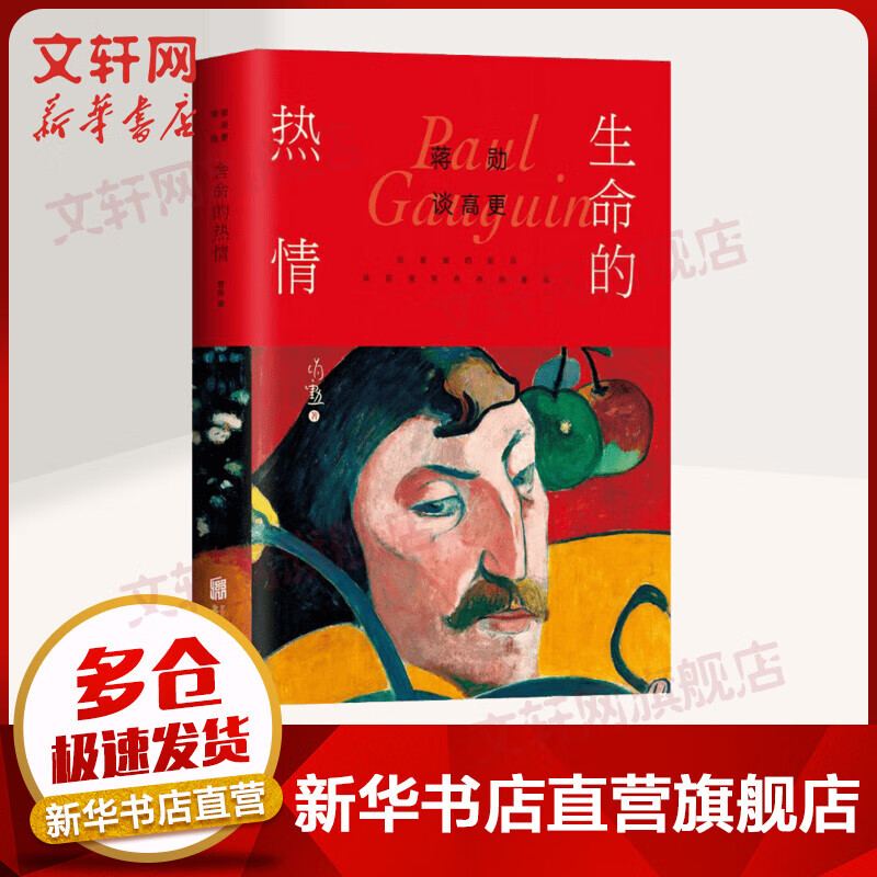 蒋勋谈高更:生命的热情（精装典藏版）美学大师蒋勋的书 蒋勋对话艺术美学系列书籍 京华出版社