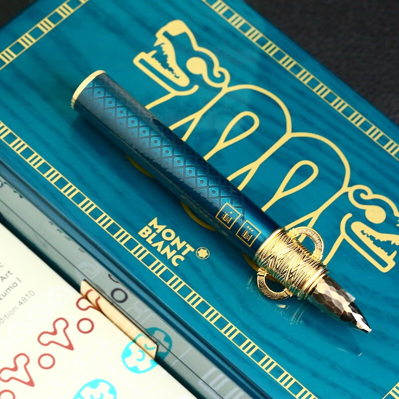 钢笔墨水笔艺术赞助人系列蒙特祖玛限定版商务签字办公奢侈品礼物