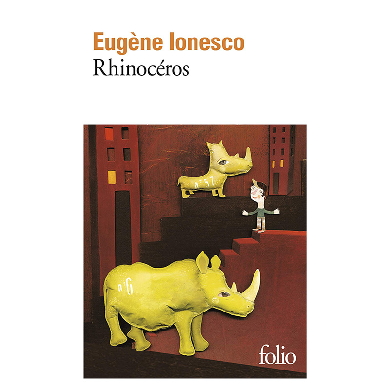 【法国法文版】欧仁·尤内斯库:犀牛 法文原版 rhinoc