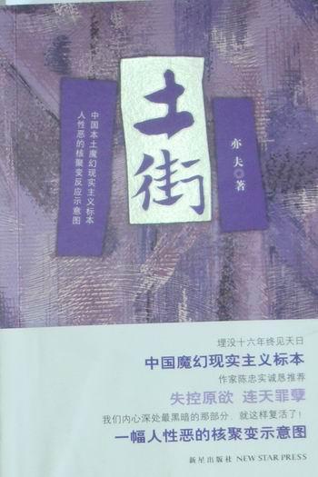 土街 亦夫 新星出版社 9787513300971 小说 书籍