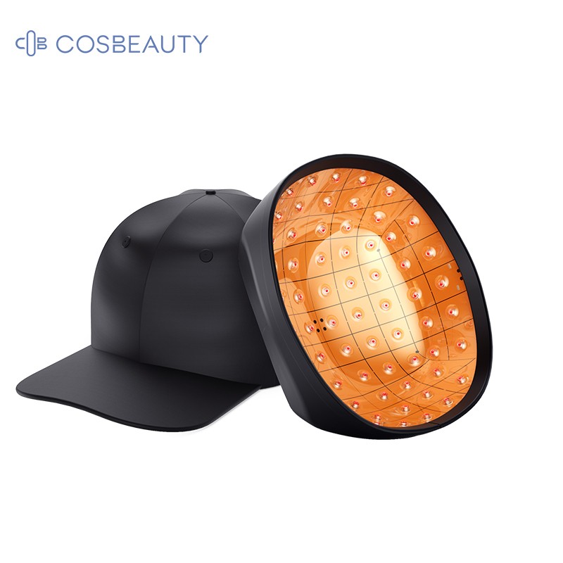 可思美CosBeauty激光生发仪生发帽防脱控油神器增发仪头盔81束激光灯 黑色