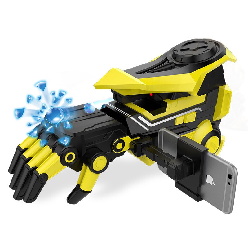 【正常发货】儿童玩具枪黄蜂机械手臂 电动连发CS对战大男孩金刚变形造型玩具礼物 普通版  大黄蜂手臂