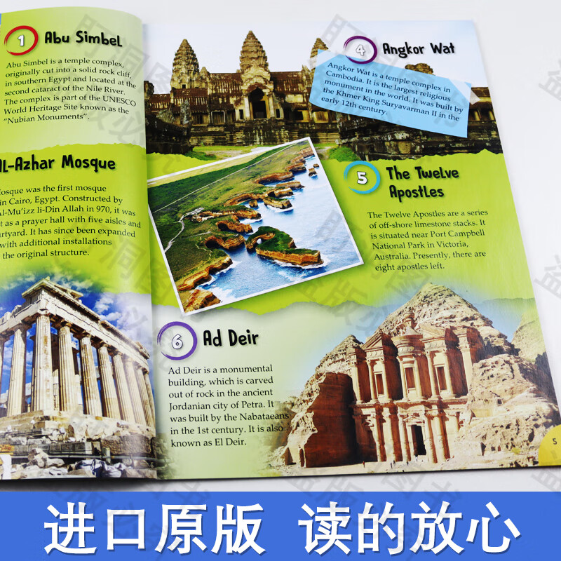 【可点读进口原版正品】儿童科普读物 幼儿英语启蒙绘本 100FACTS 100事实系列  儿童认知百科 英语故事绘本  英文原版 科普百科读物地球简史 动物大百科书籍 100FACTS全套10册