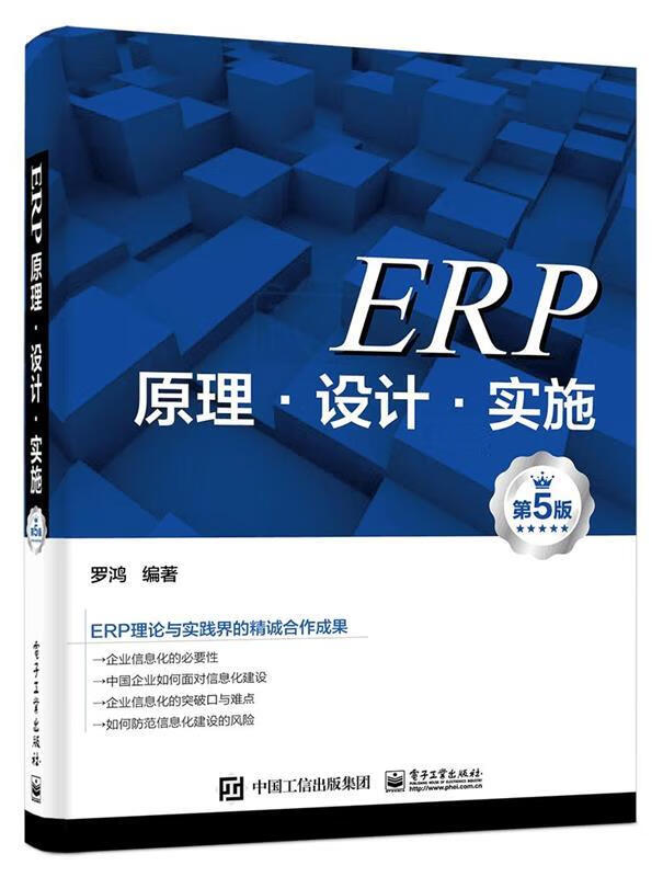 ERP原理·设计·实施 罗鸿 著 电子工