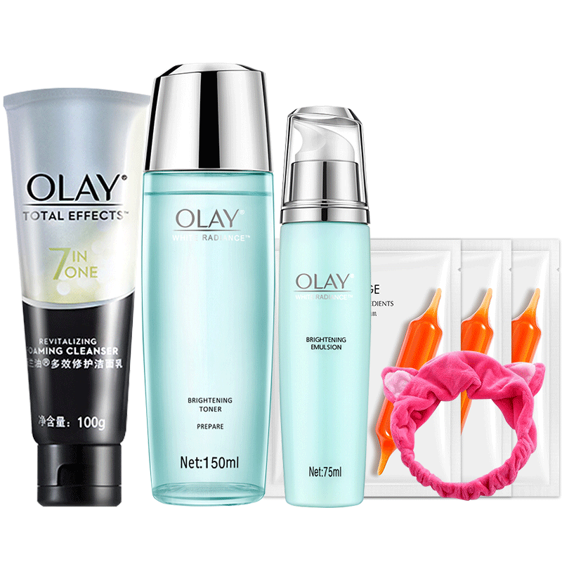 ���ڲ����������ͣ�OLAY��ˮ�黤��Ʒ��װŮ������ˮ��ʪ������ɫС��ƿ��ױƷŮ���������� ���곤�Ƽ�������ˮ��+���߾���