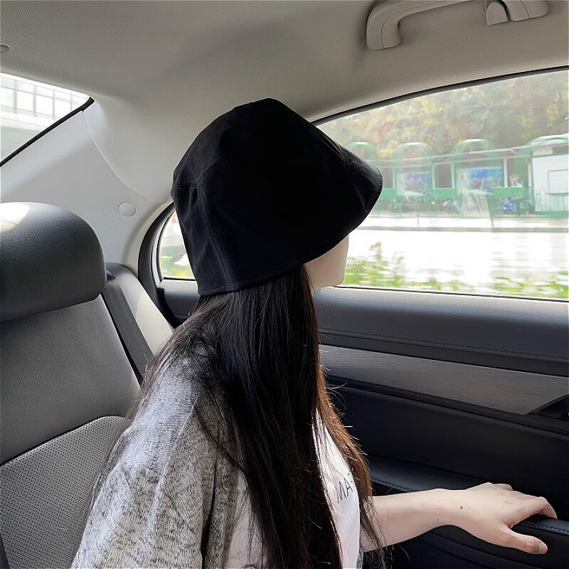 apatia遮脸渔夫帽女春夏韩版百搭显脸小水桶盆帽日系遮阳帽子女网红