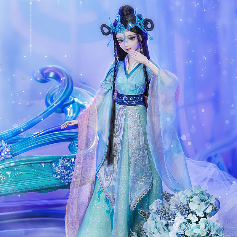 叶罗丽新款60cm娃娃乐公主女童玩具六一礼物儿童换装公主娃娃 【新品